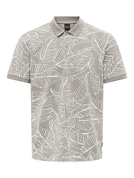 ONLY & SONS Poloshirt Poloshirt Kurzarm Polokragen Baumwolle ONSVAIL REG SS günstig online kaufen