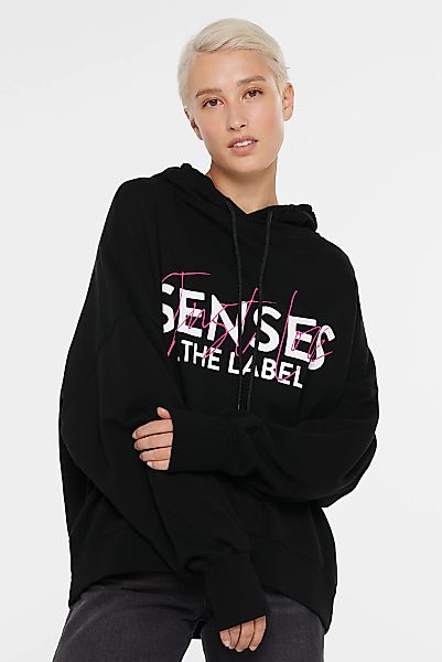 SENSES.THE LABEL Kapuzensweatshirt, aus Baumwolle günstig online kaufen