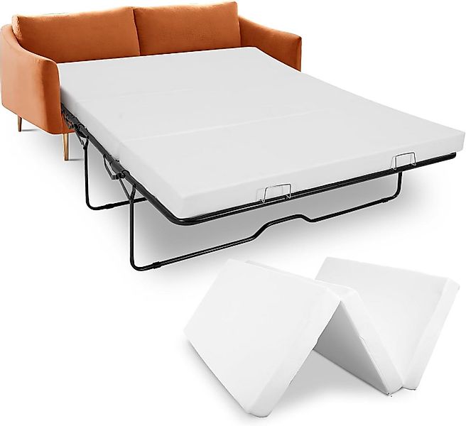 Komfortschaummatratze Topper Memoryschaum-Matratzen-Ersatz mit waschbarem B günstig online kaufen