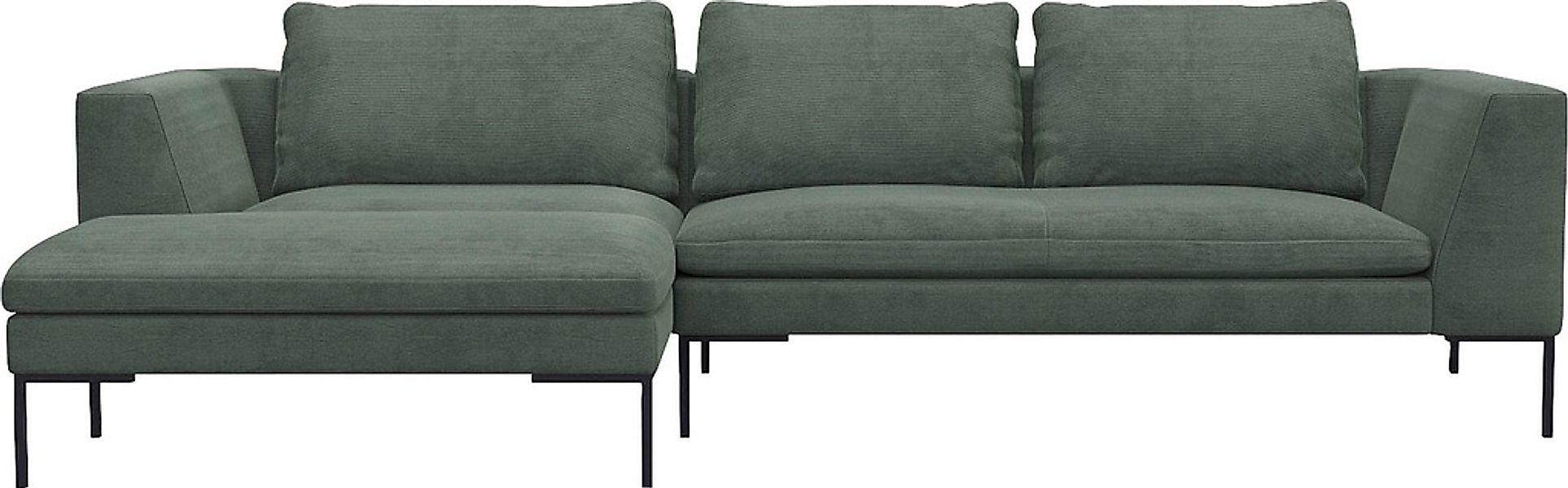 FLEXLUX Ecksofa "Loano, toller Sitzkomfort, L-Form", modernes Sofa, frei im günstig online kaufen