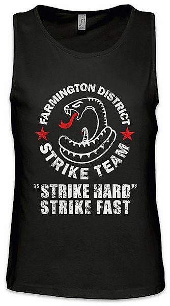Urban Backwoods Tanktop Strike Team Shield Ärmelloses T-Shirt Snake Card Ko günstig online kaufen
