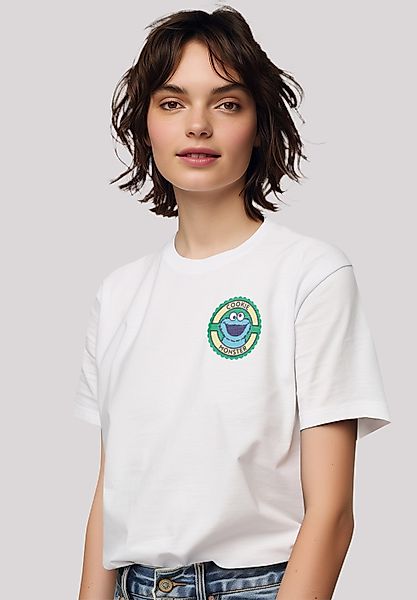 F4NT4STIC T-Shirt "Sesamstraße Cookie Monster Sticker", Premium Qualität günstig online kaufen