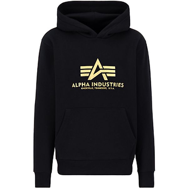 Alpha  Sweatshirt Basic Hoodie Carbon - black/gold günstig online kaufen
