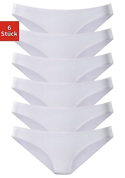 vivance active Bikinislip (6er-Pack) aus weicher Microfaser günstig online kaufen