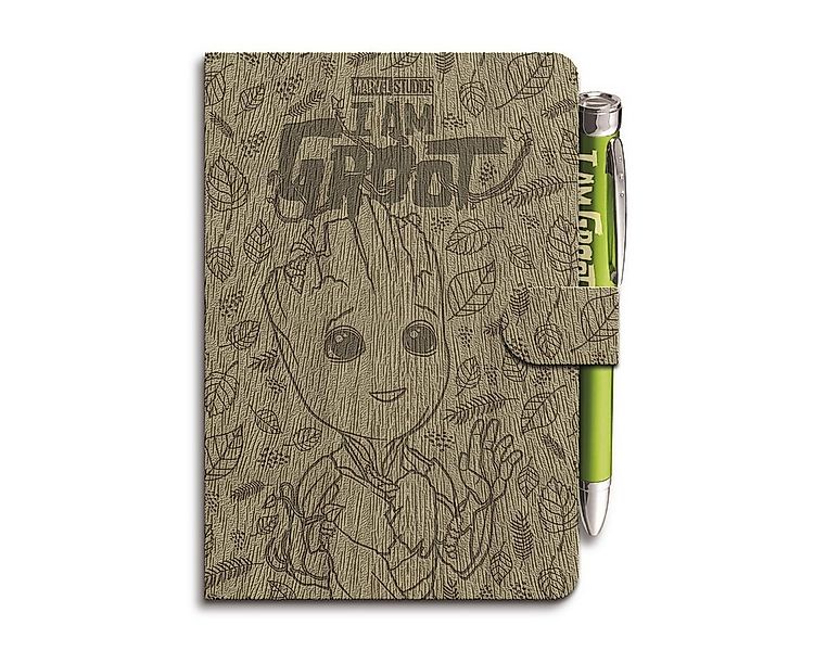 Grupo Erik Schreibgeräteetui Marvel Groot Premium Notizbuch DIN A5 I am Gro günstig online kaufen