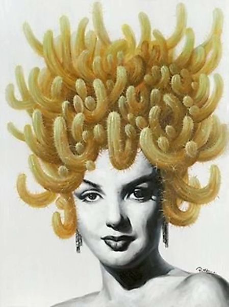 La Casa di Caesar Wandbilder & -deko Ölbild Marylin Medusa 90 x 120 cm (meh günstig online kaufen