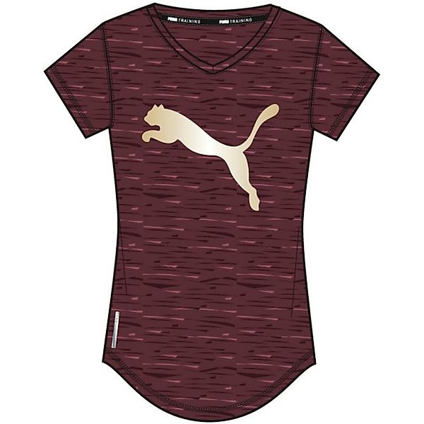 PUMA T-Shirt Puma Damen T-Shirt Train Favorite Heather Cat Tee 522418 günstig online kaufen