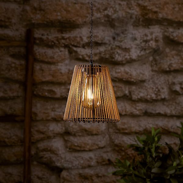 Solar Pendelleuchte Korb günstig online kaufen