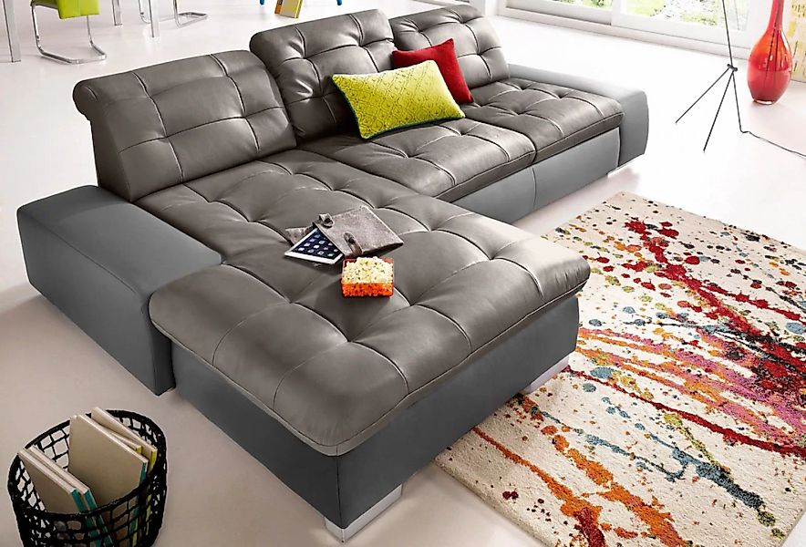 sit&more Ecksofa "Palomino L-Form", wahlweise XL oder XXL und mit Bettfunkt günstig online kaufen