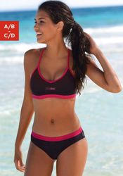 Venice Beach Bustier-Bikini mit abgetönten Details günstig online kaufen