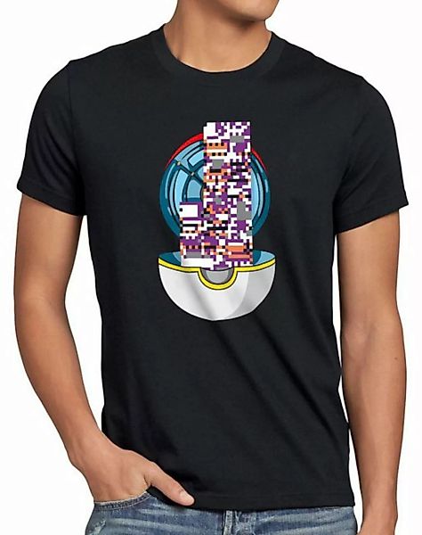 style3 Print-Shirt Herren T-Shirt Missing No Poke team legendär go ball pok günstig online kaufen