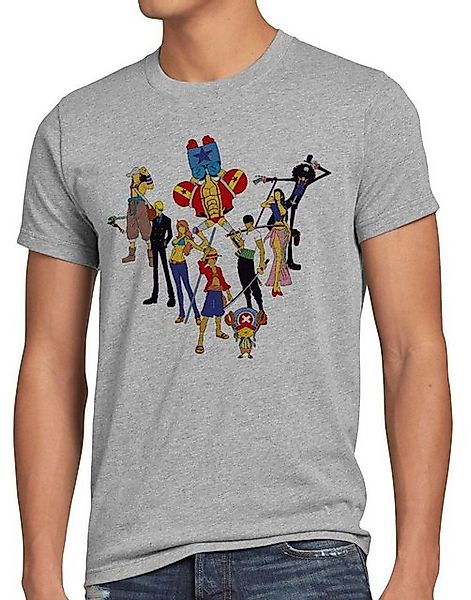 style3 T-Shirt Piratenbande ruffy zoro one nami lysop monkey piece luffy pi günstig online kaufen