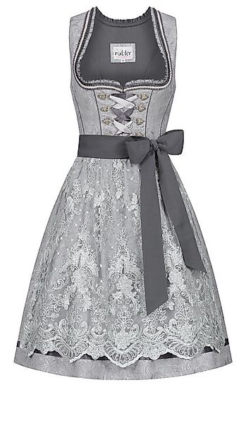 Nübler Dirndl Mini Dirndl Gerti in Silber von Nübler günstig online kaufen