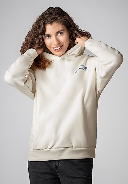 SUBLEVEL Kapuzenpullover Damen Hoodie mit Früchte-Print günstig online kaufen