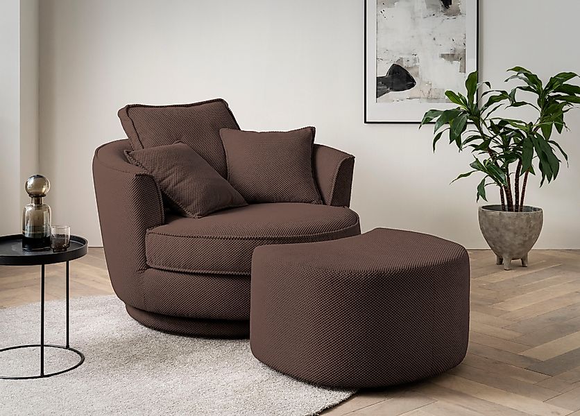 Leonique Drehsessel MAISIE, Love Seat XXL günstig online kaufen