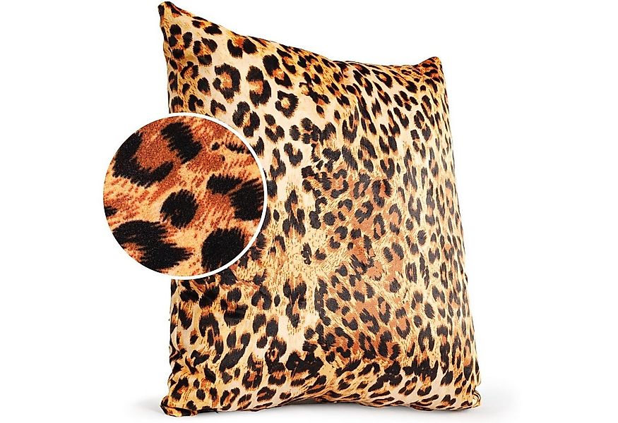 ANRO Dekokissen Verschiedene Kissenbezug Velours mit Motiv Zierkissen, Micr günstig online kaufen