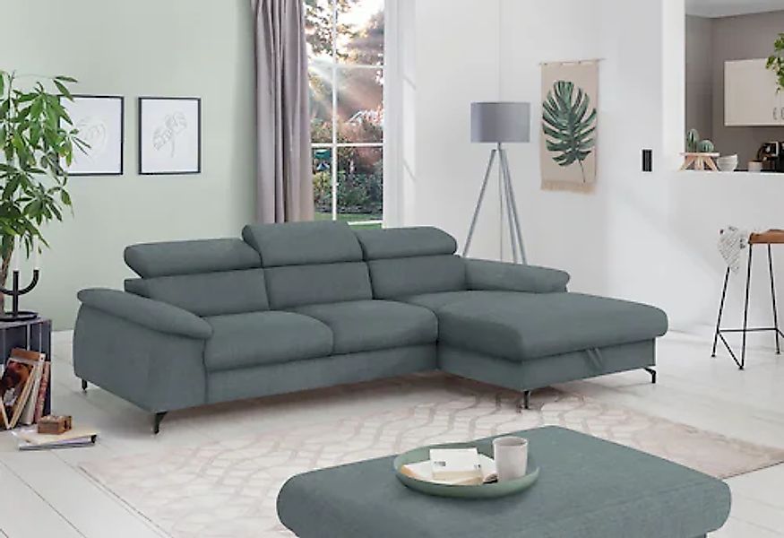 COTTA Polstergarnitur »Komaris L-Form«, (Set), Set bestehend aus: Ecksofa m günstig online kaufen