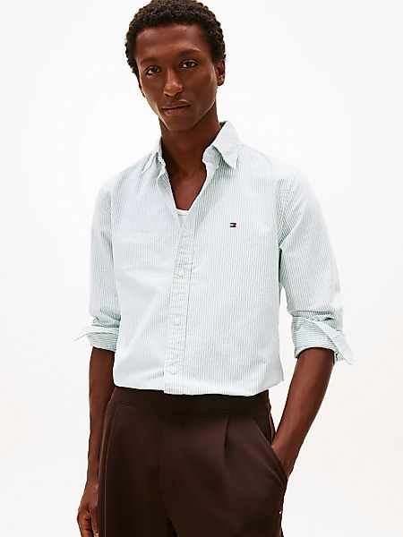 Tommy Hilfiger Langarmhemd "HERITAGE OXFORD STRIPE Regular Fit SHIRT" günstig online kaufen
