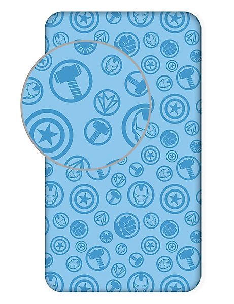 MARVEL Spannbettlaken Spannbettlaken Avengers, (1 Stück) günstig online kaufen