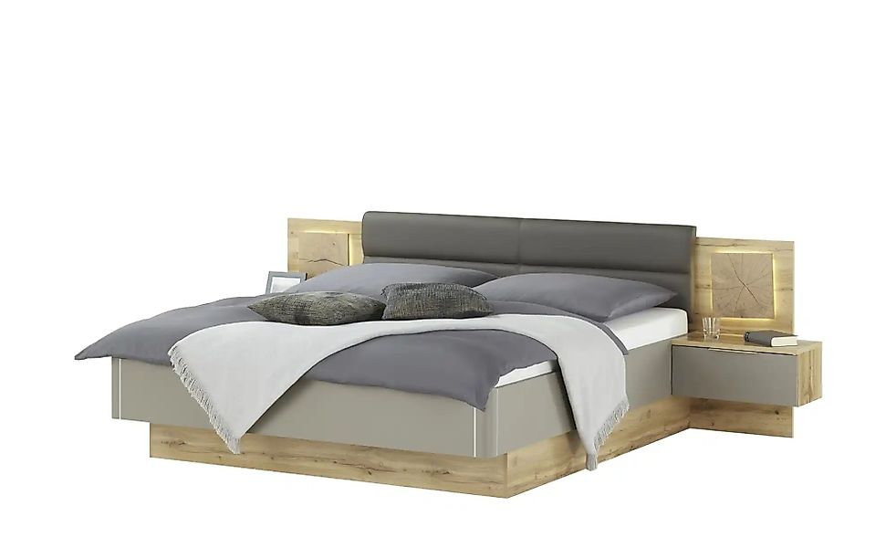 Bettanlage  Rugby ¦ grau ¦ Maße (cm): B: 305 H: 96 T: 205.0 Betten > Komfor günstig online kaufen