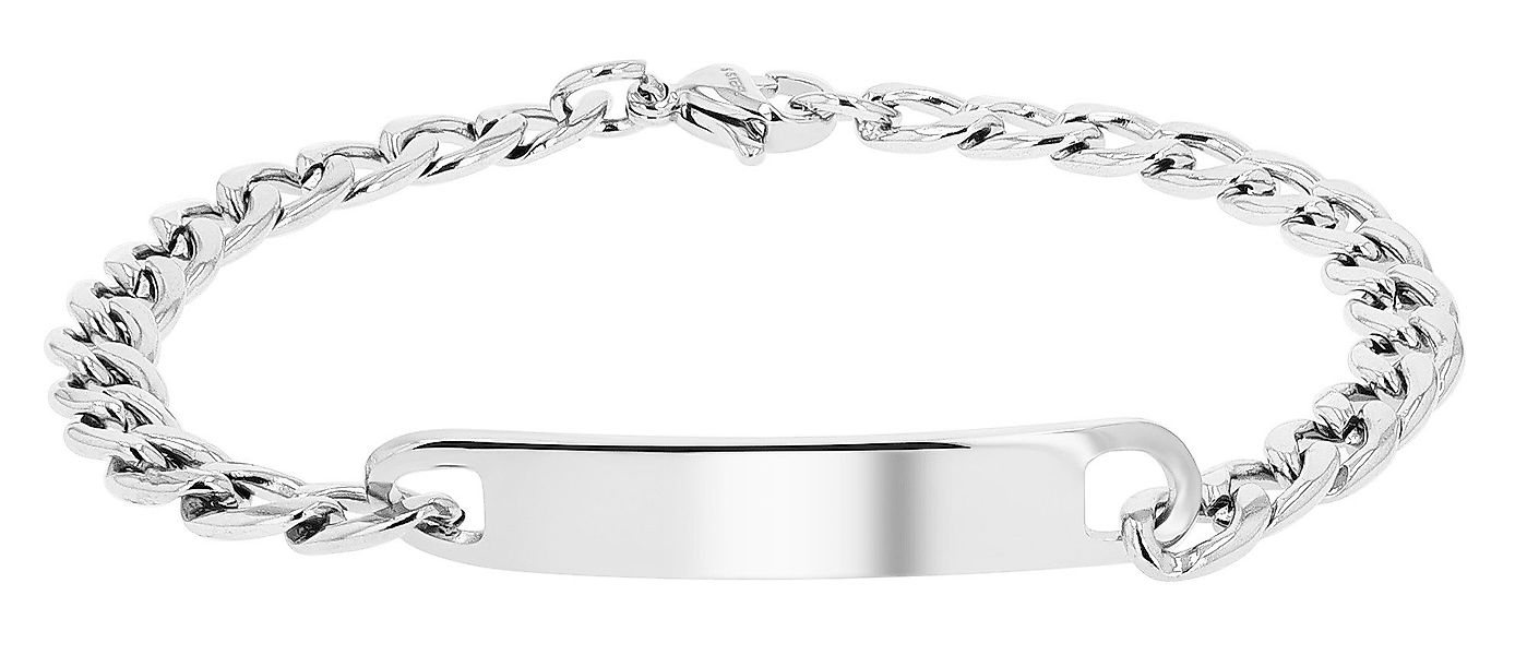 AKZENT Armband Lavini Edelstahl Panzerarmbandl, Gravurplatte, günstig online kaufen