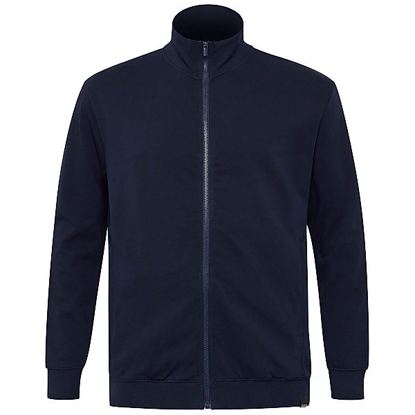 North Sweatjacke aus Baumwolle Farbe dunkelblau Größe: 5XL günstig online kaufen