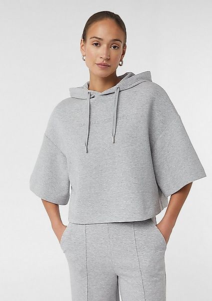 comma 3/4 Arm-Pullover Sweatshirt Oversize-Sweatshirt mit Kimono-Ärmeln günstig online kaufen
