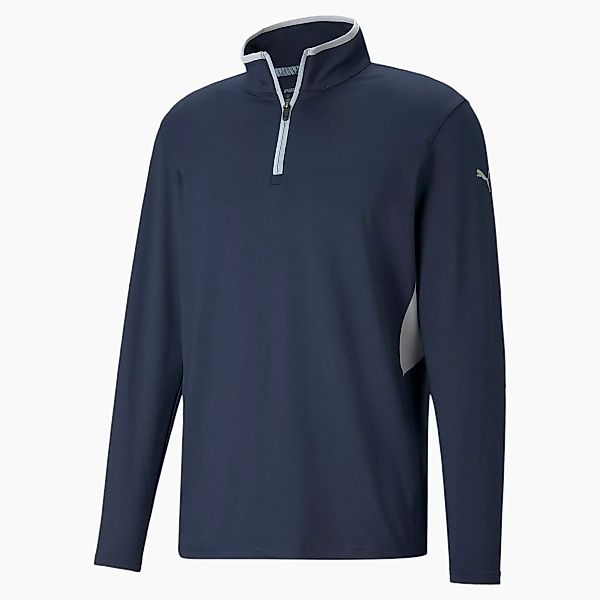 PUMA Rotation 1/4 Zip Herren Golf Pullover | Mit Aucun | Blau | Größe: S günstig online kaufen