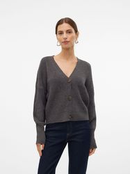 Vero Moda Strickjacke VMLEA LS V-NECK günstig online kaufen