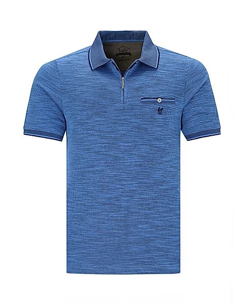 Hajo Poloshirt Softknit-Poloshirt in Alloverjacquard günstig online kaufen