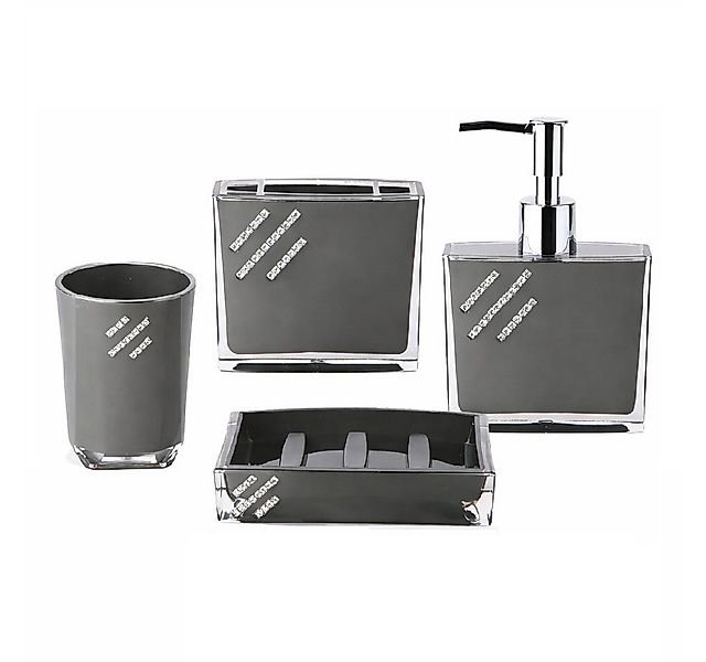 Schäfer Elektronik Badezimmer-Set 4-tlg Badezimmer Set, Luxus-Badezimmer-Ac günstig online kaufen