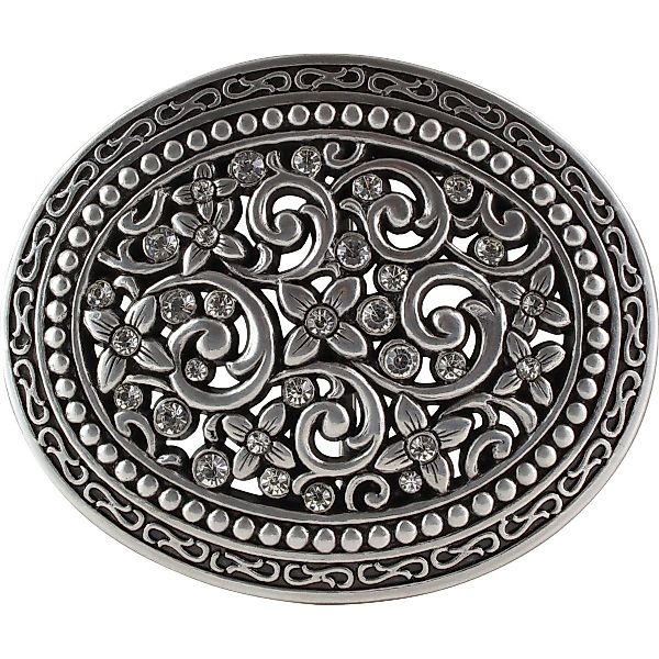 BELTINGER Gürtelschnalle Flower Bling 4,0 cm günstig online kaufen