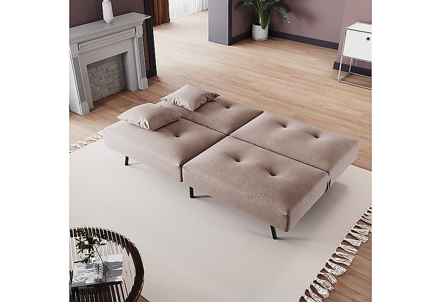 SONNI Schlafsofa Schlafsofa Klappbares Sofabett 180 cm mit verstellbarer Rü günstig online kaufen