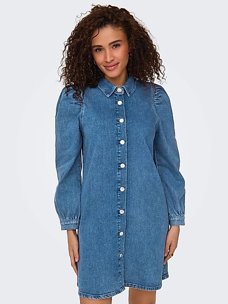 ONLY Jeanskleid "ONLALMA L/S DRESS DNM CRO" günstig online kaufen