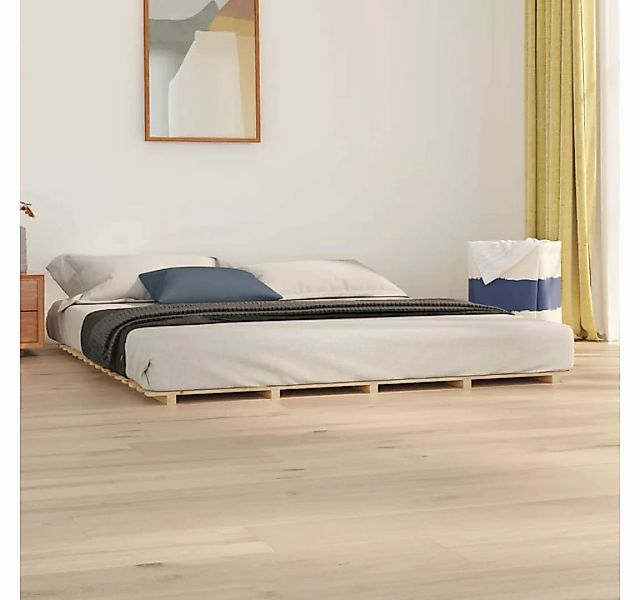 furnicato Bett Massivholzbett 160x200 cm Kiefer günstig online kaufen