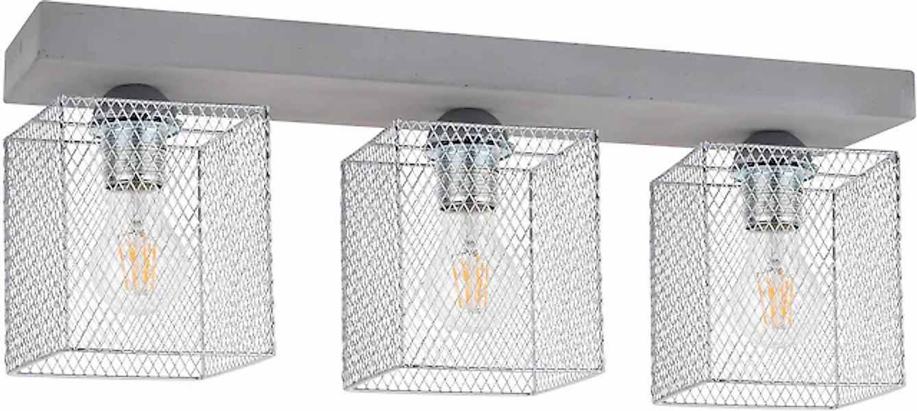 SPOT Light Deckenleuchte »GITTAN«, 3 flammig, Leuchtmittel E27   ohne Leuch günstig online kaufen
