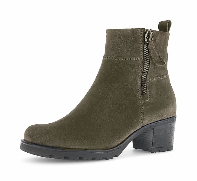 Gabor Stiefelette "St. Tropez", Blockabsatz, Boots mit Zierreißverschluss a günstig online kaufen