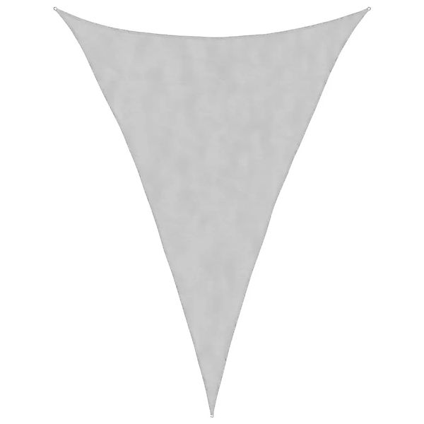vidaXL Sonnensegel Hellgrau 5x7x7 m 100% Polyester Oxford 4000924 günstig online kaufen