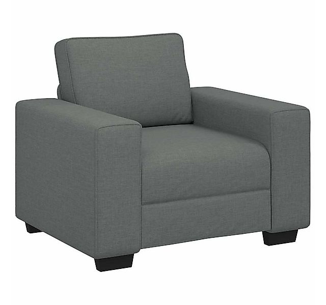 vidaXL Sofa Sessel Dunkelgrau 60 cm Stoff günstig online kaufen