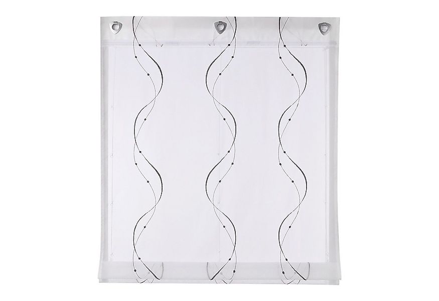 Joyswahl Raffrollo, mit Hakenaufhängung, mit U-Haken Ösenrollo Modern Besti günstig online kaufen