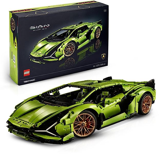 LEGO® Lamborghini Sián FKP 37 (42115), LEGO® Technic Konstruktionsspielstei günstig online kaufen