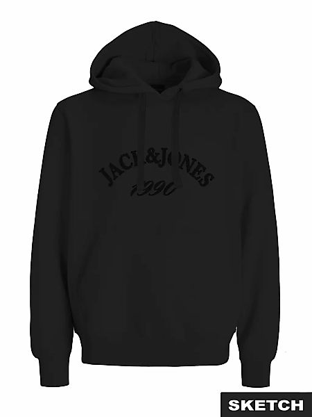 Jack & Jones "JORBLEECKER BRANDING SWEAT HOOD BF" günstig online kaufen
