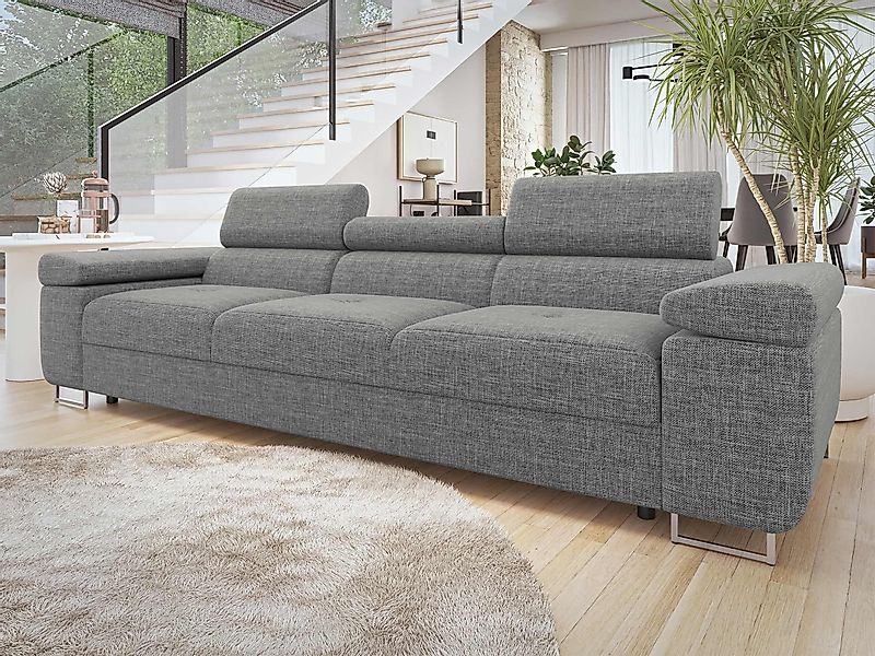 MIRJAN24 Sofa Torezio 3, Einstellbare Kopfstützen, günstig online kaufen