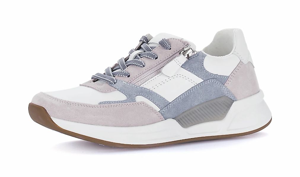 rollingsoft Keilsneaker, Freizeitschuh, Halbschuh, Schnürschuh mit Kontrast günstig online kaufen