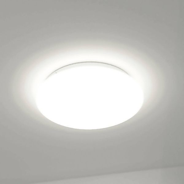 DOTLUX LED-Deckenleuchte LUNA, weiß, Ø 49 cm, 33 W, CCT IP44 günstig online kaufen