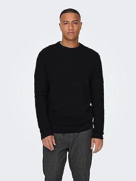 ONLY & SONS Rundhalspullover ONSKALLE REG günstig online kaufen