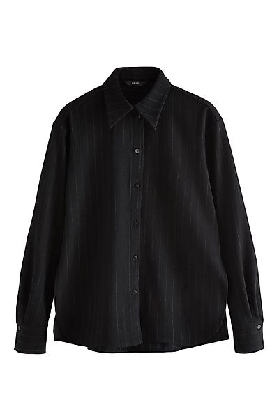 Next Langarmbluse Langärmelige Bluse mit Nadelstreifen günstig online kaufen