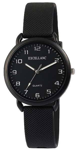 Excellanc Quarzuhr 1500007 mit Silikonarmband, Mineralglas, günstig online kaufen