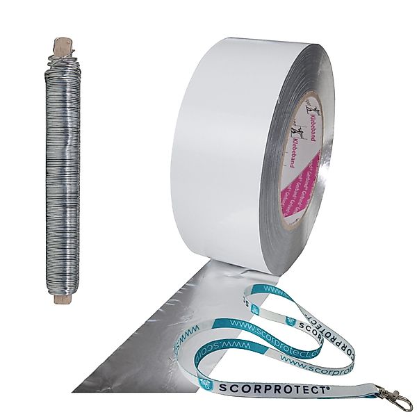 Scorprotect® Steinwolle Zubehörset Aluband glatt für günstig online kaufen