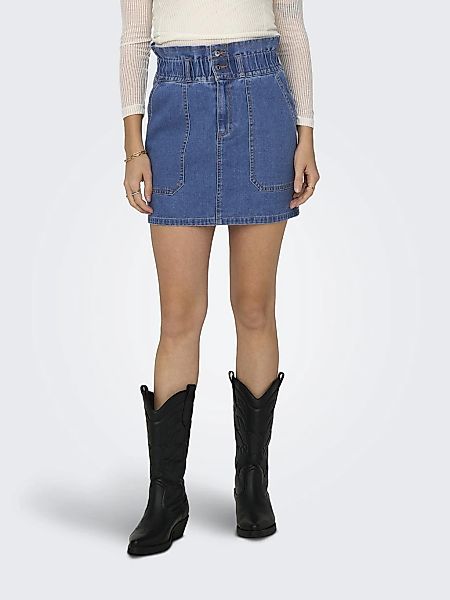 ONLY Jeansrock "ONLMILLIE HW MINI CARGO PB DNM SKIRT BJ" günstig online kaufen